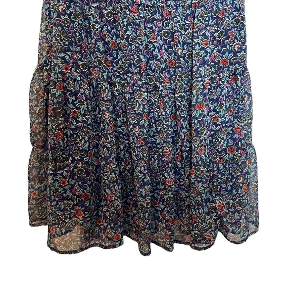 Band of Gypsies Navy Blue Floral Mini Dress - Picture 11 of 12